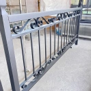 รั้วเหล็กดัดสไตล์ยุโรป