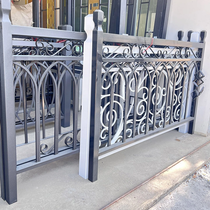 รั้วเหล็กดัดสไตล์ยุโรป