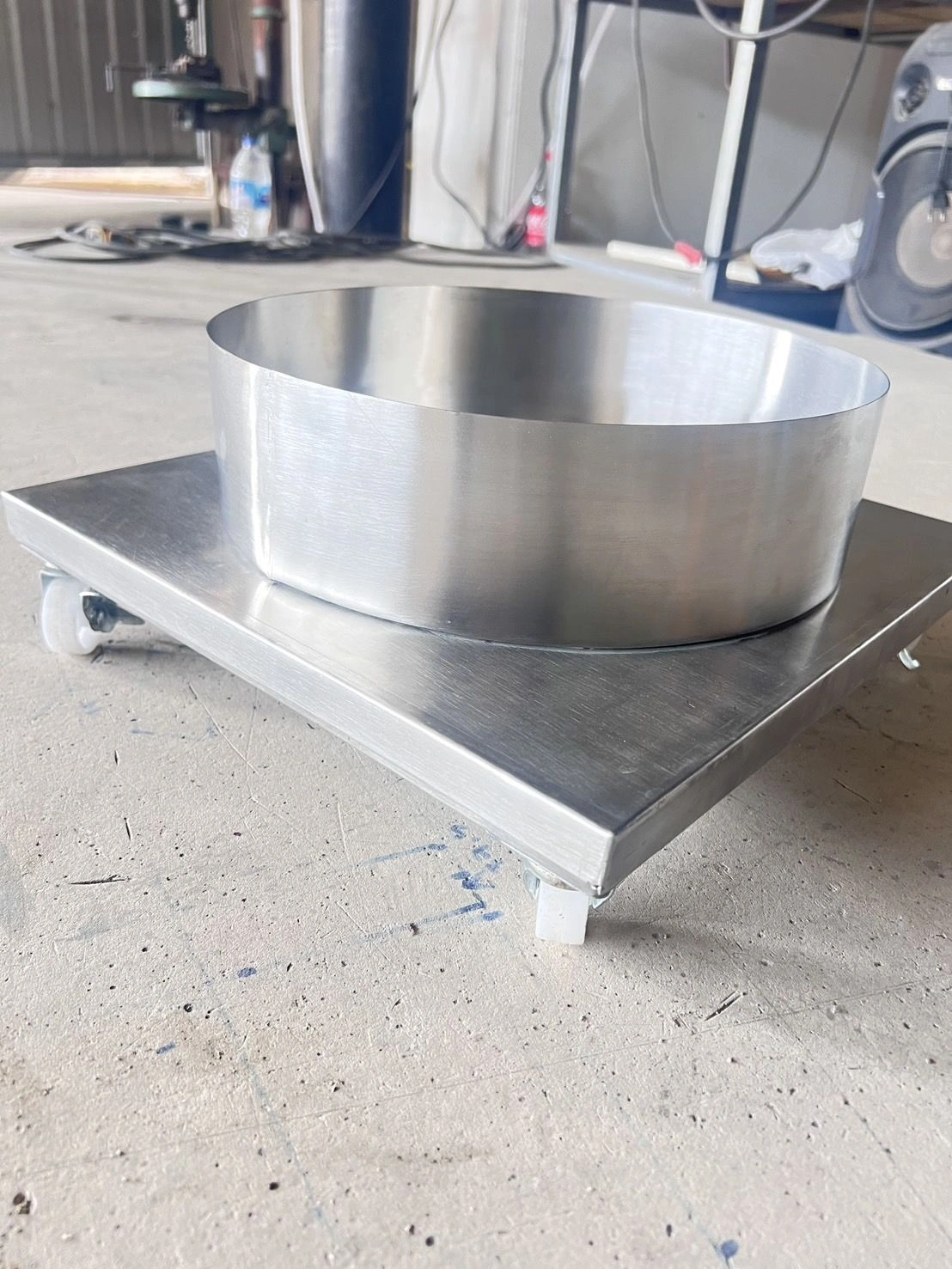 แท่นวางถังแก๊ส สแตนเลส