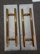  ผลงานสแตนเลสทำสีงานสแตนเลสสีทองโดดเด่นสวยงาม และงานสแตนเลสสีพาวเดอร์โค้ท